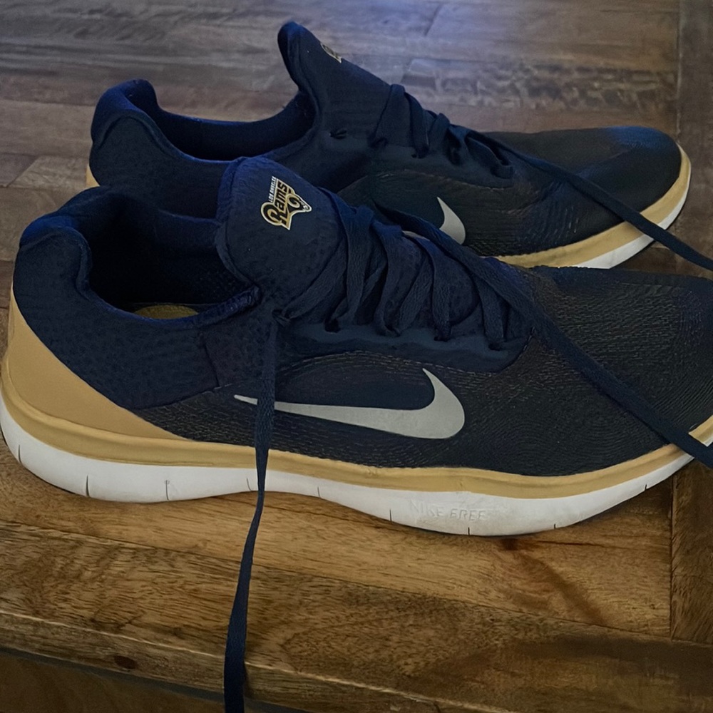 Nike Los Angeles Rams Free Trainer V7 Ltd Edition NFL Shoes size 10.5